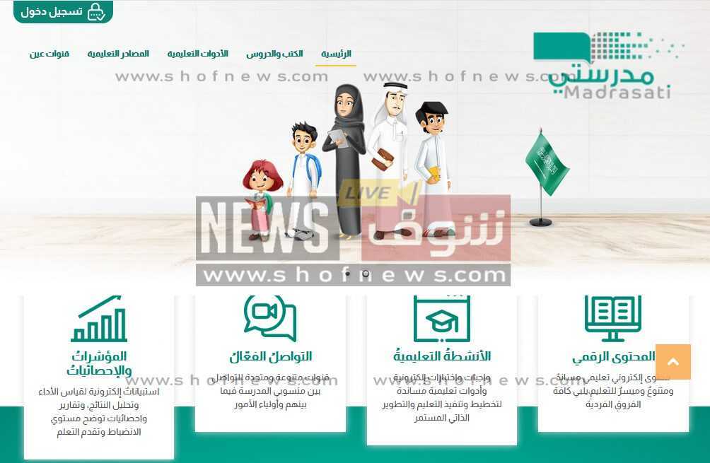 رابط منصة مدرستي تسجيل دخول المعلمين 1444 “الكادر التعليمي” وزارة التعليم السعودية