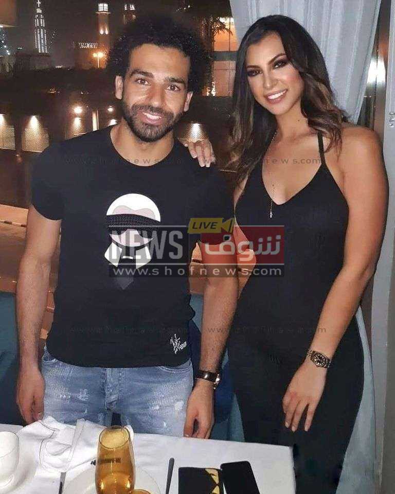 المشهورة سونيا جرجس ملكة جمال مصر قبل وبعد صورها مع مو صلاح