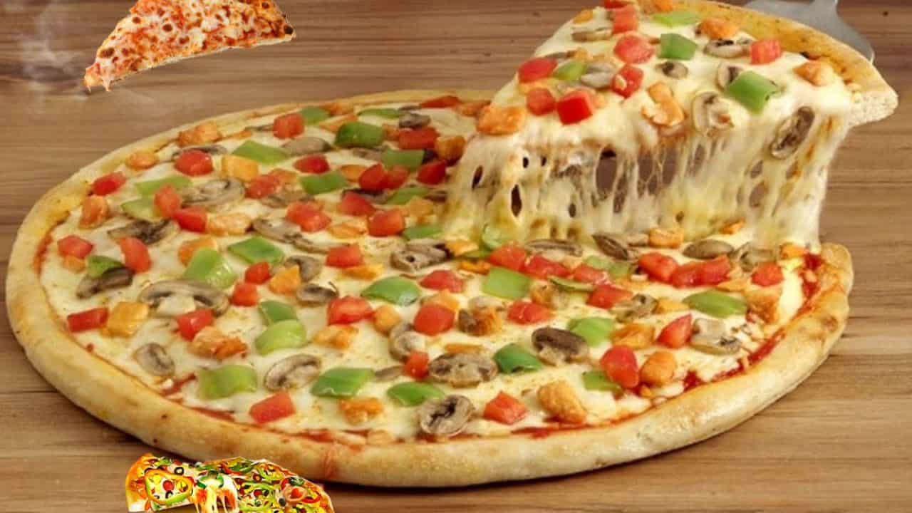 طريقة عمل البيتزا بالفراخ